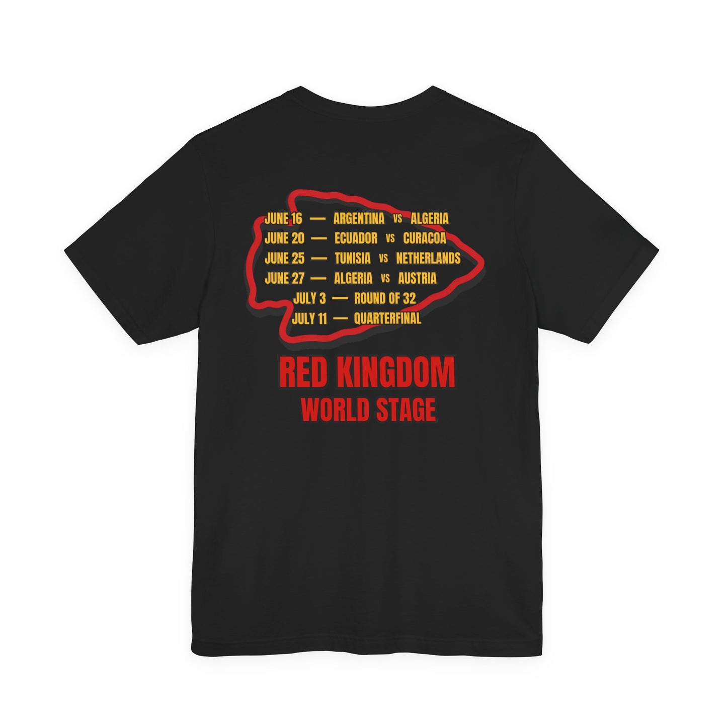Kansas City Red Kingdom World Cup T-Shirt | KC 2026 Edition