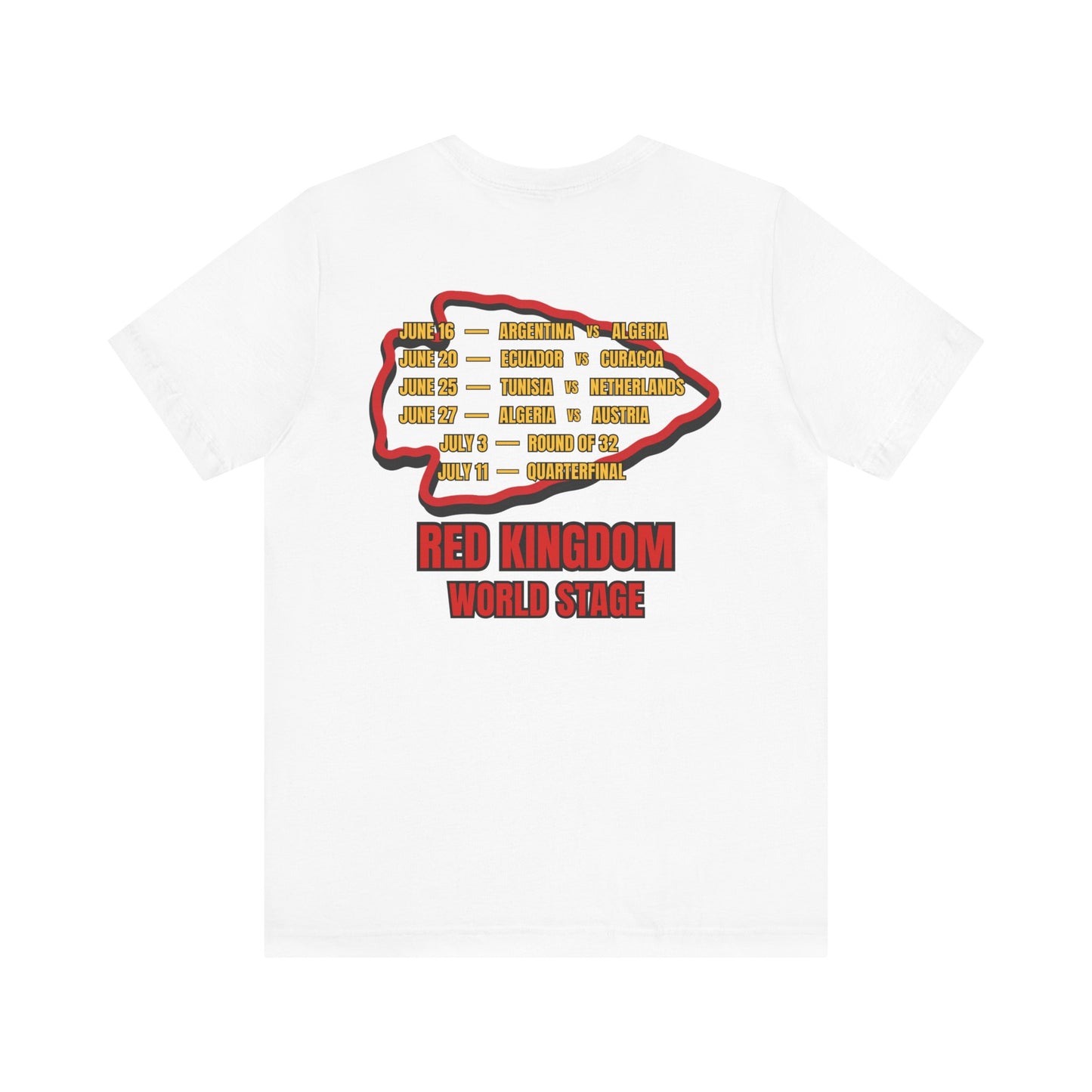 Kansas City Red Kingdom World Cup T-Shirt | KC 2026 Edition