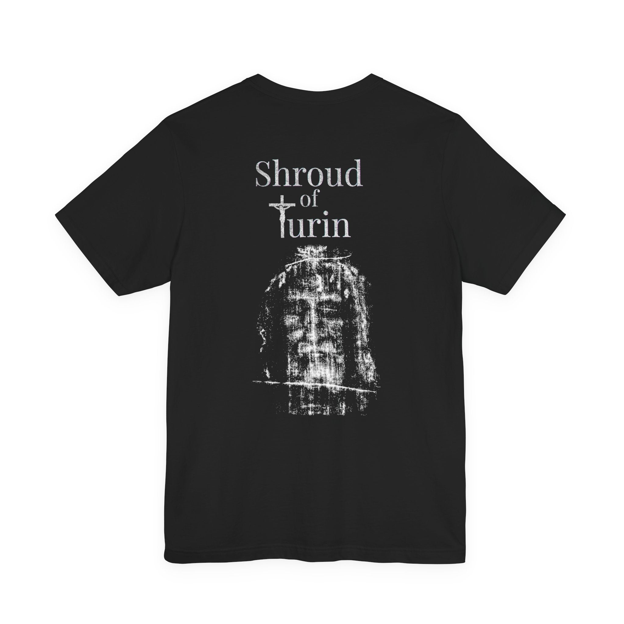 Shroud of Turin Christian T-Shirt | He Is Risen Edition